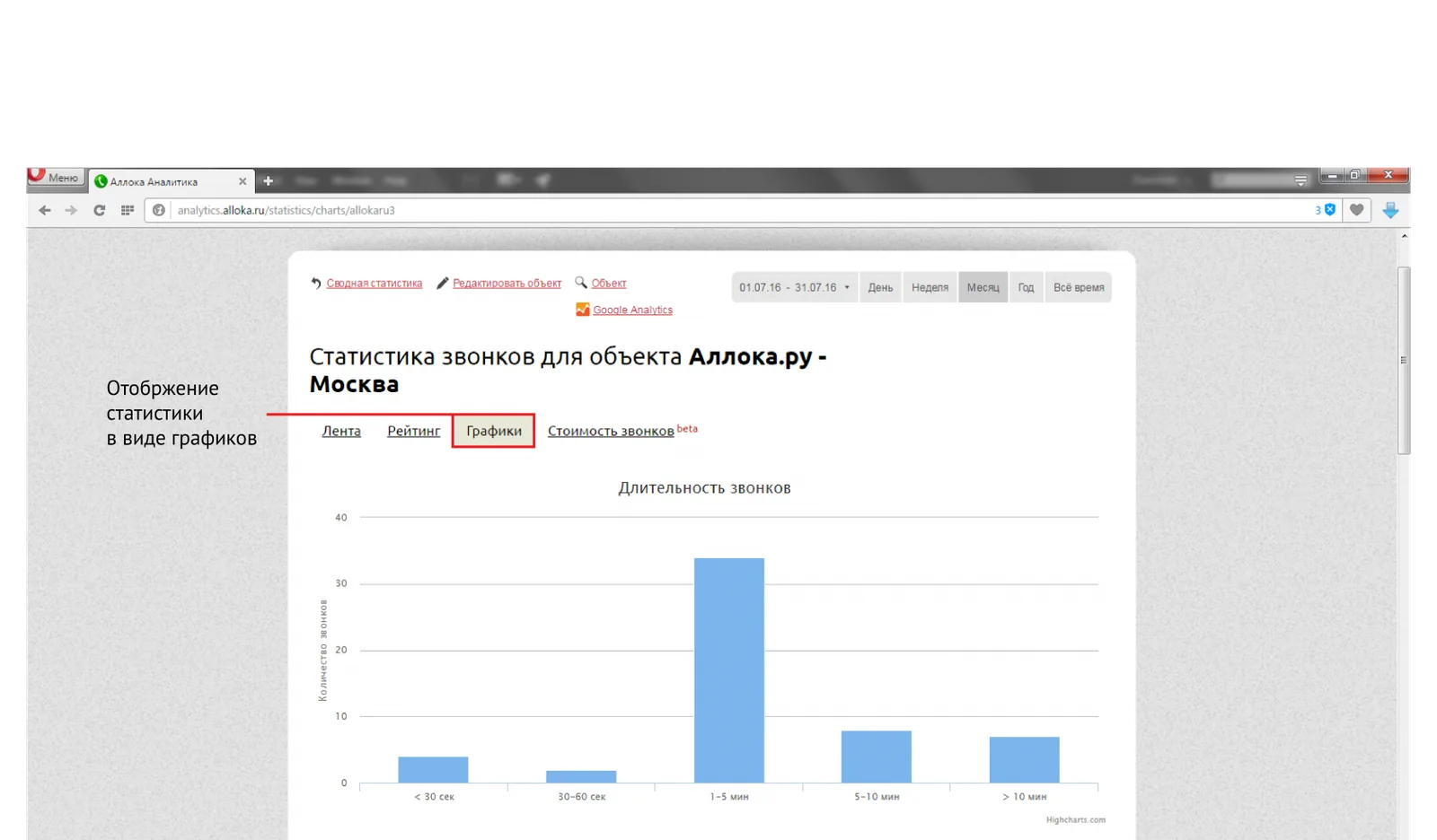 Прослушивание записи разговора в личном кабинете